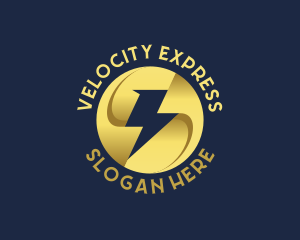 Speed - Lightning Speed Power logo design