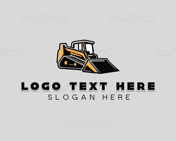 Industrial Excavation Excavator Logo