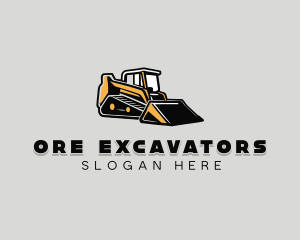 Industrial Excavation Excavator logo design