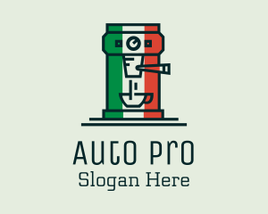 Mocha - Italian Coffee Machine logo design