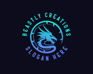 Dragon Beast Clan logo design