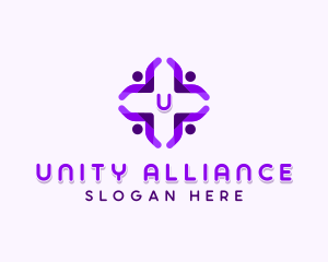 Unity Support Foundation logo design