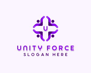 Alliance - Unity Support Foundation logo design