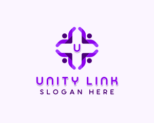 Unity Support Foundation logo design