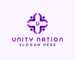 Unity Support Foundation logo design