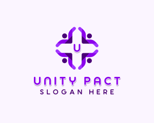 Unity Support Foundation logo design