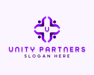 Unity Support Foundation logo design