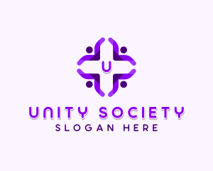 Society - Unity Support Foundation logo design