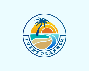 Resort - Ocean Beach Coast logo design