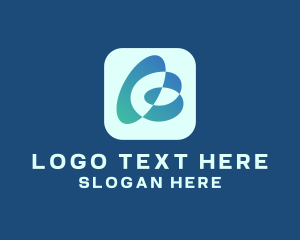 Mobile App - Abstract Mobile App logo design