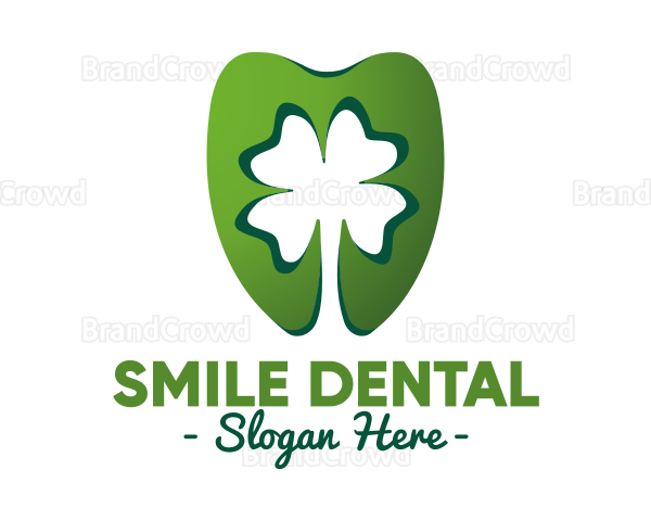Green Cloverleaf Dentistry Logo