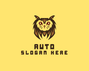 Wild Owl Bird Logo