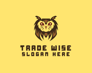 Wild Owl Bird logo design