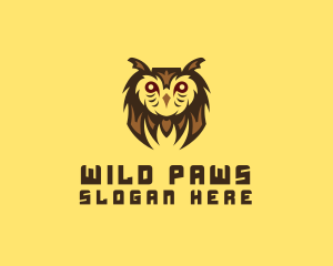 Wild Owl Bird logo design