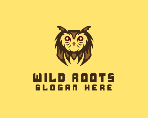 Wild Owl Bird logo design