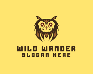 Wild Owl Bird logo design