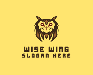 Wild Owl Bird logo design