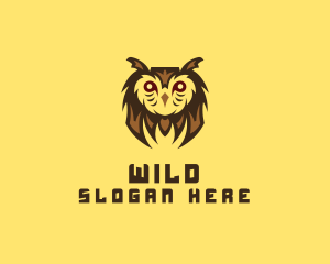 Wild Owl Bird logo design