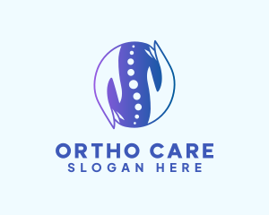 Orthopedic - Spine Hand Therapist logo design