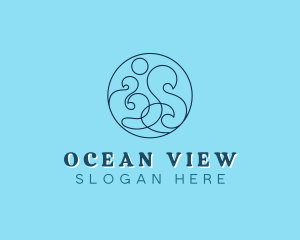 Summer Sea Resort logo design