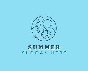 Summer Sea Resort logo design