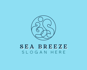 Summer Sea Resort logo design