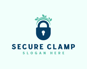 Nature Lock Security logo design