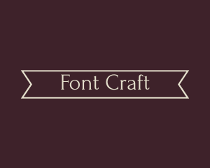 Typeface - Generic Serif Banner logo design