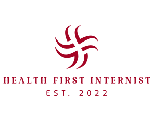 Health Cross Hospital logo design