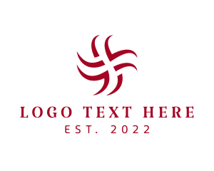 Frontliner - Health Cross Hospital logo design