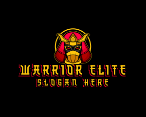 Samurai Warrior Gaming logo design