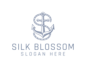 Marine Clothing Letter S logo design