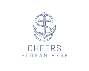 Seafarer - Marine Clothing Letter S logo design