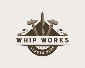 Woodwork Workshop Carpentry logo design