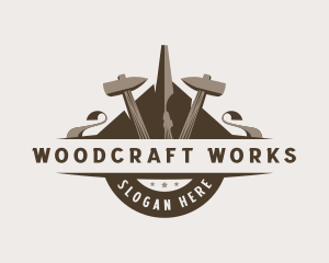 Carpentry - Woodwork Workshop Carpentry logo design