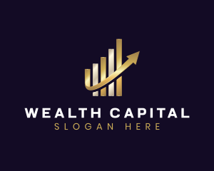 Finance Venture Capital Analytics logo design