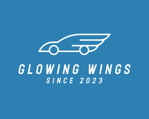 Car Wing Delivery logo design