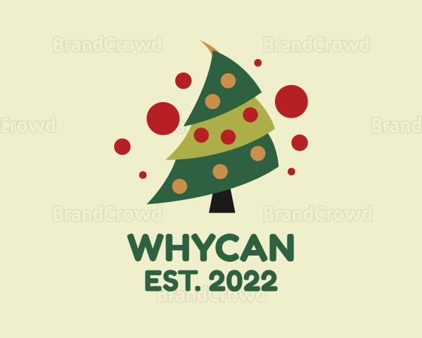 Christmas Tree Bauble Logo