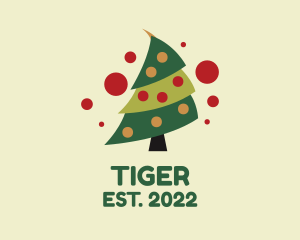 Festival - Christmas Tree Bauble logo design