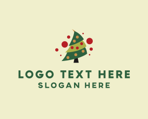 Home Decor - Christmas Tree Bauble logo design