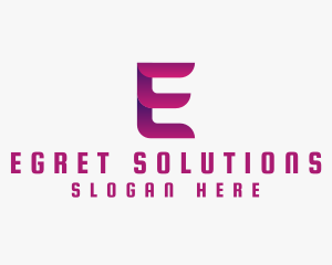 Creative Studio  Letter E  logo design