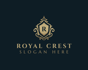 Royal Crest Shield logo design