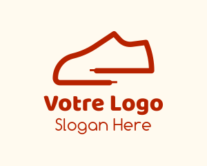 Minimalist Shoelace Sneakers Logo