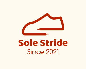 Sneaker - Minimalist Shoelace Sneakers logo design