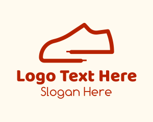 Minimalist Shoelace Sneakers Logo