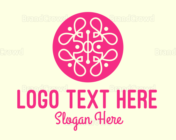 Pink Fancy Pattern Logo