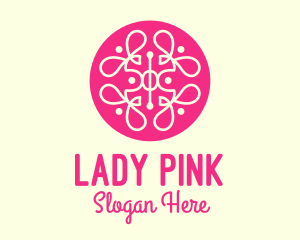 Pink Fancy Pattern logo design