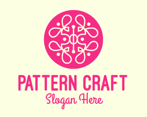 Pink Fancy Pattern logo design