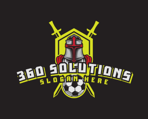 Varsity Knight Soccer logo design