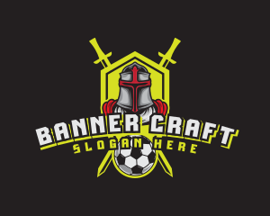 Varsity Knight Soccer logo design